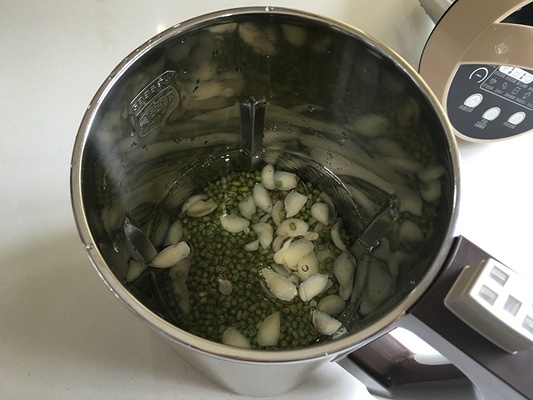 綠豆百合豆漿的做法 步骤5