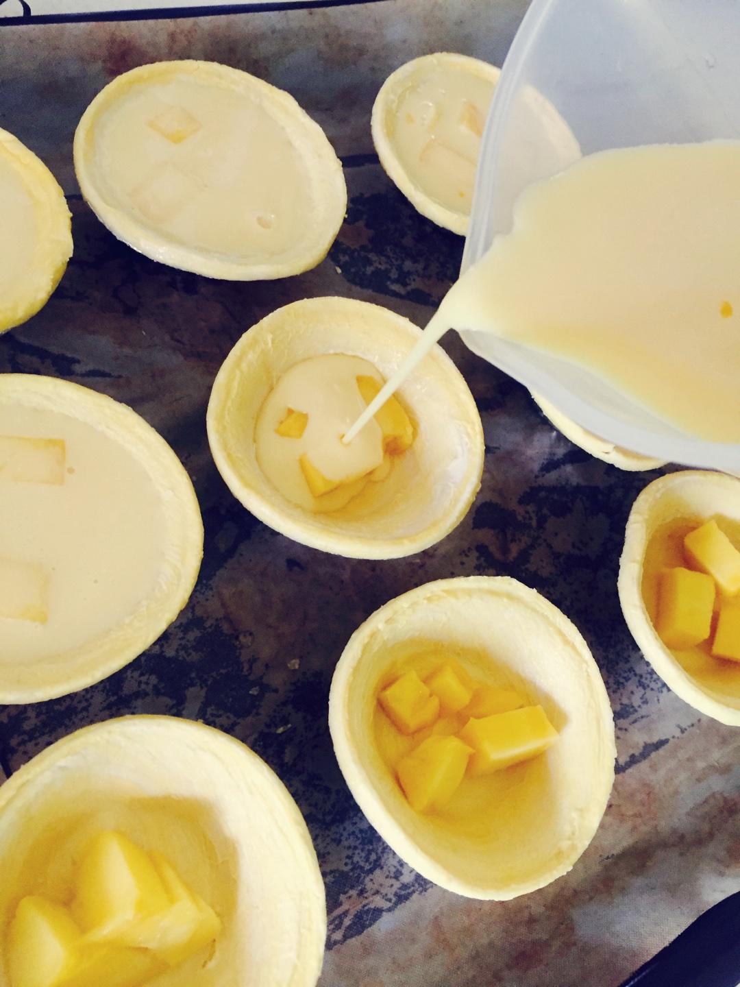 小倩❤️烘焙&芒果蛋撻的做法 步骤4