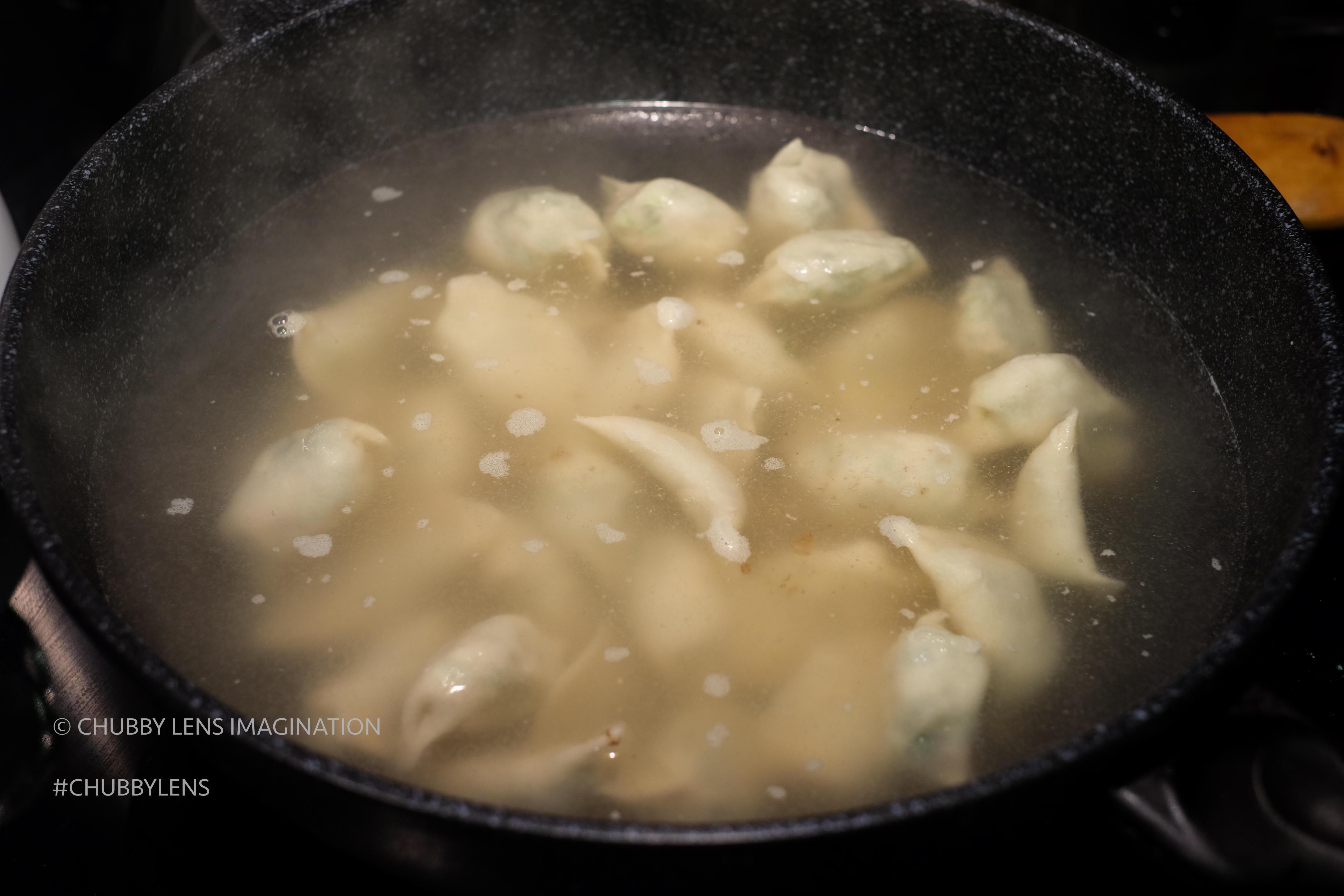 煎／煮韭菜鮮肉手工餃的做法 步骤19