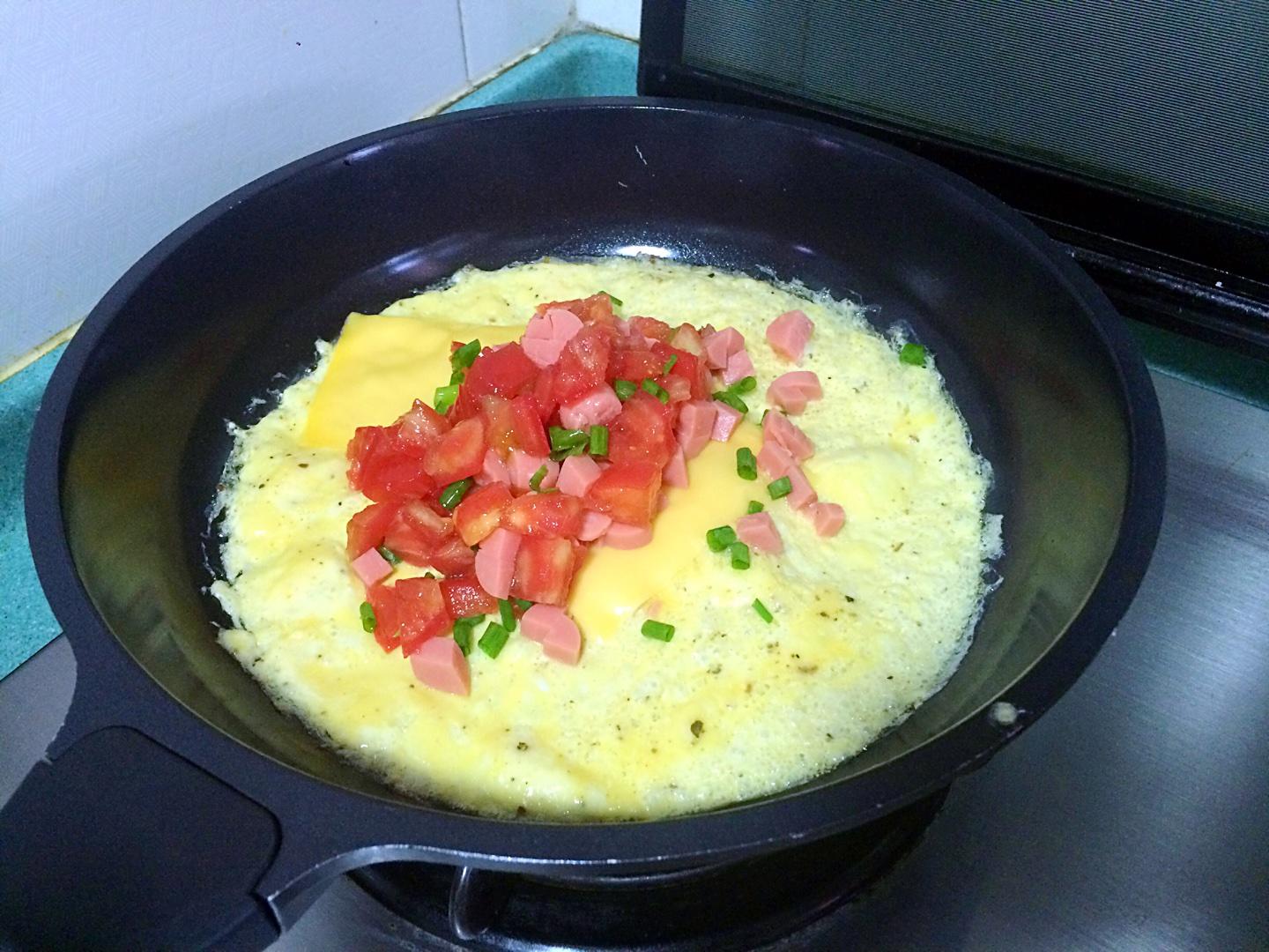 歐姆蛋cheese omelette的做法 步骤2