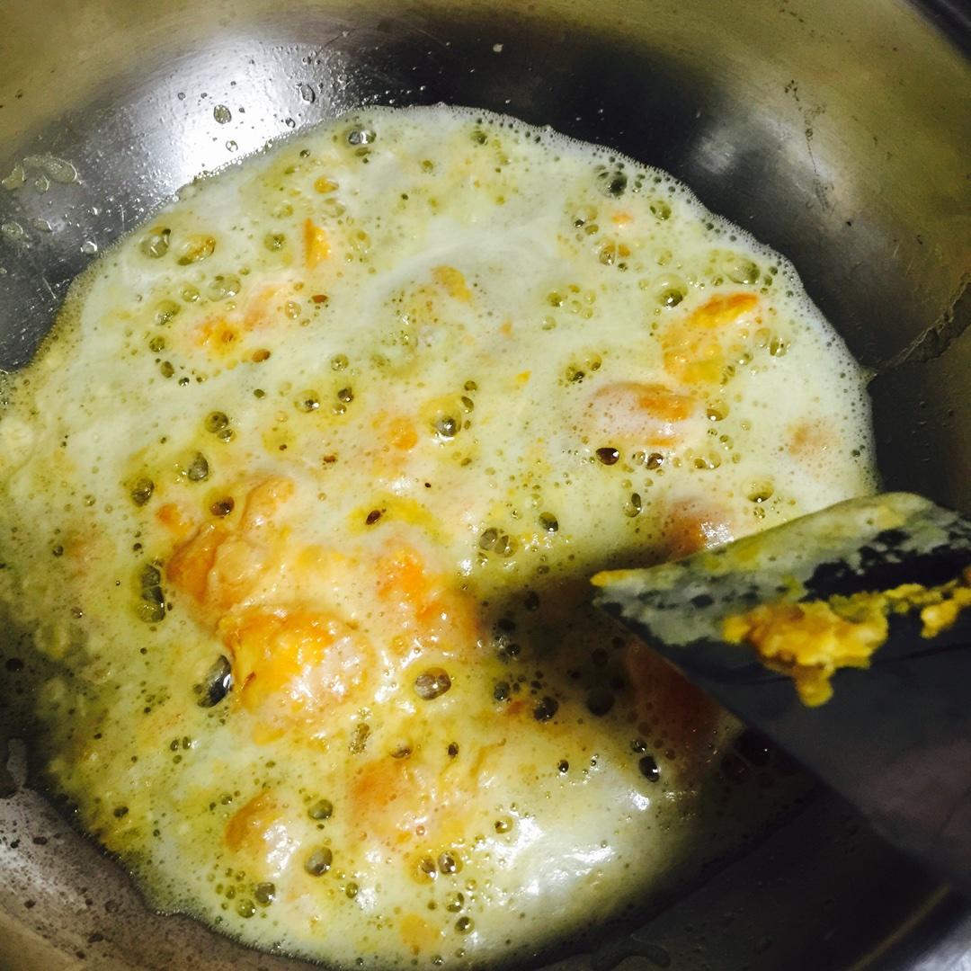過氣網紅 鹹蛋黃肉鬆青團的做法 步骤6