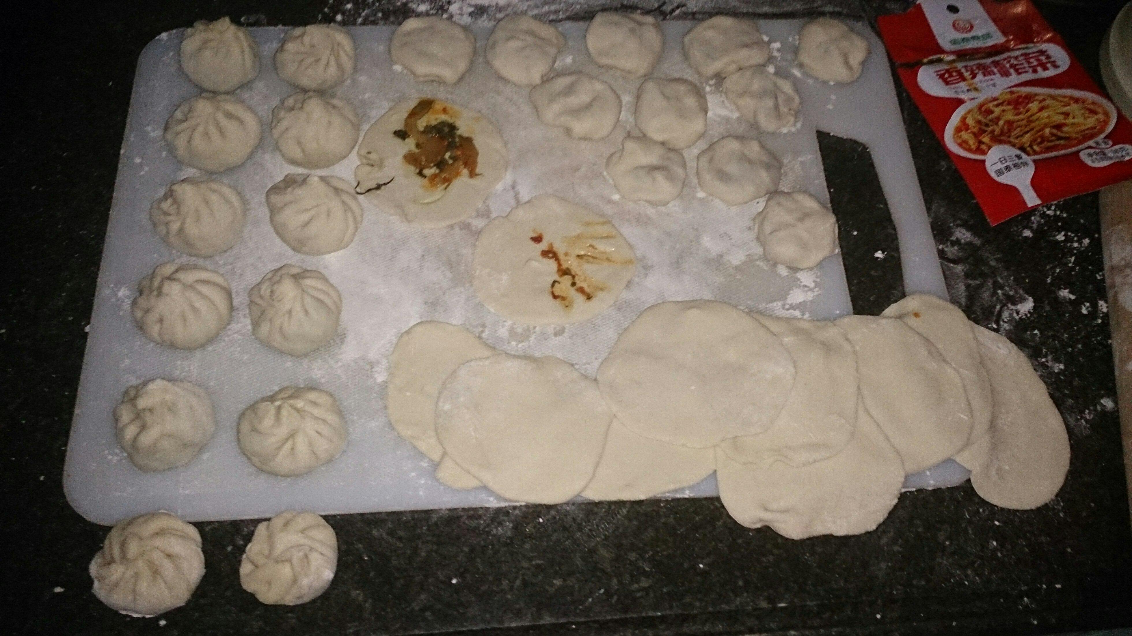國泰榨菜、香辣海帶絲油酥餅（千層法）的做法 步骤1