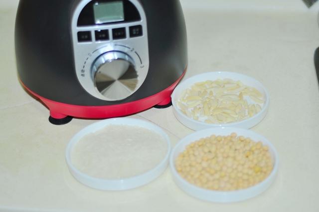 杏仁大米豆漿的做法 步骤1