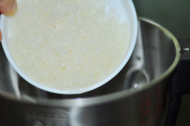 杏仁大米豆漿的做法 步骤4