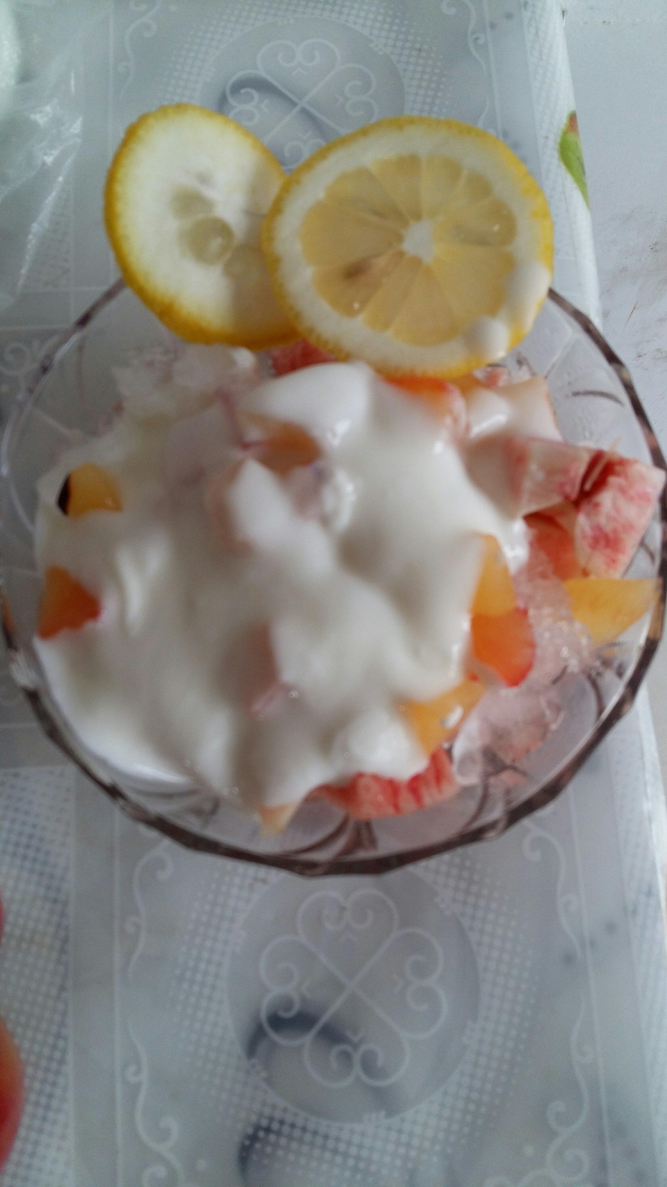 檸檬水果碎冰粥的做法 步骤7
