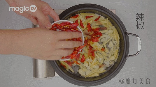 辣炒花蛤 | 魔力美食的做法 步骤5