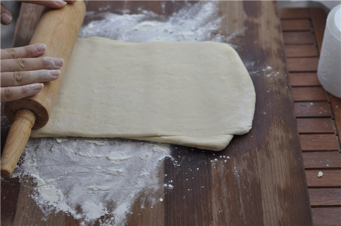 製作德式乳酪培根麪包的做法 步骤4