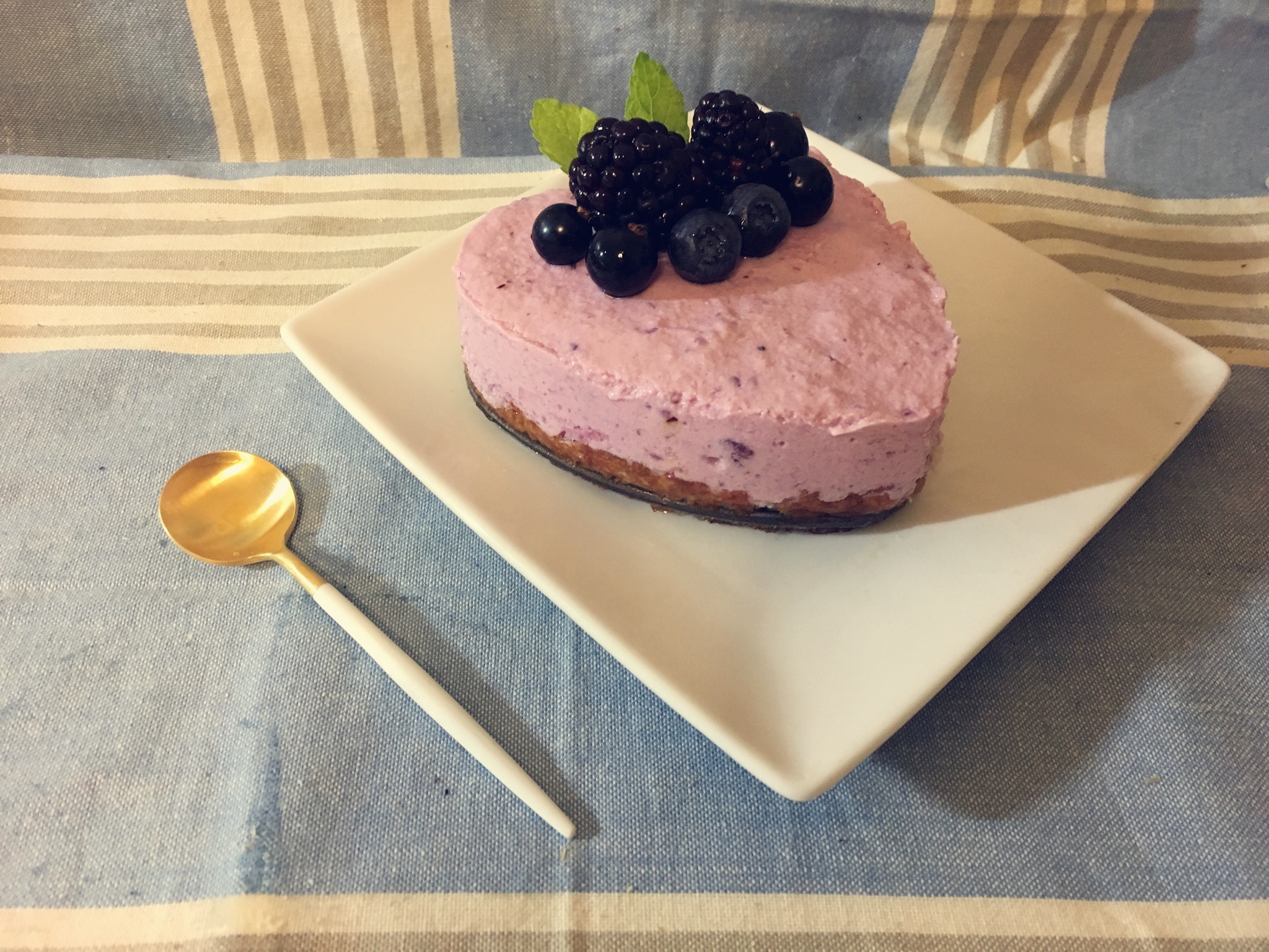 低卡版藍莓芝士蛋糕的做法 步骤6