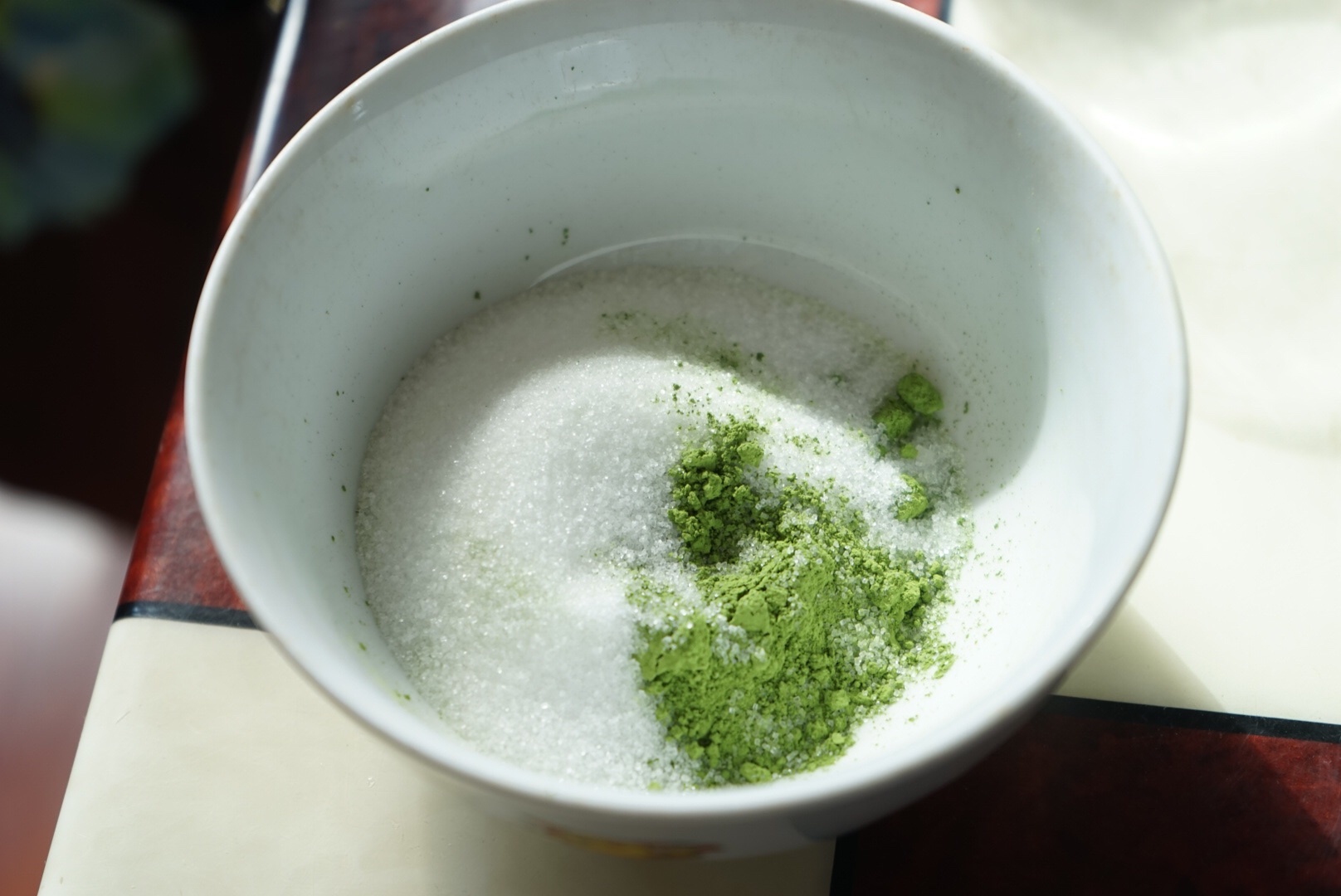 【夏日快手飲品】抹茶紅豆冰拿鐵的做法 步骤2