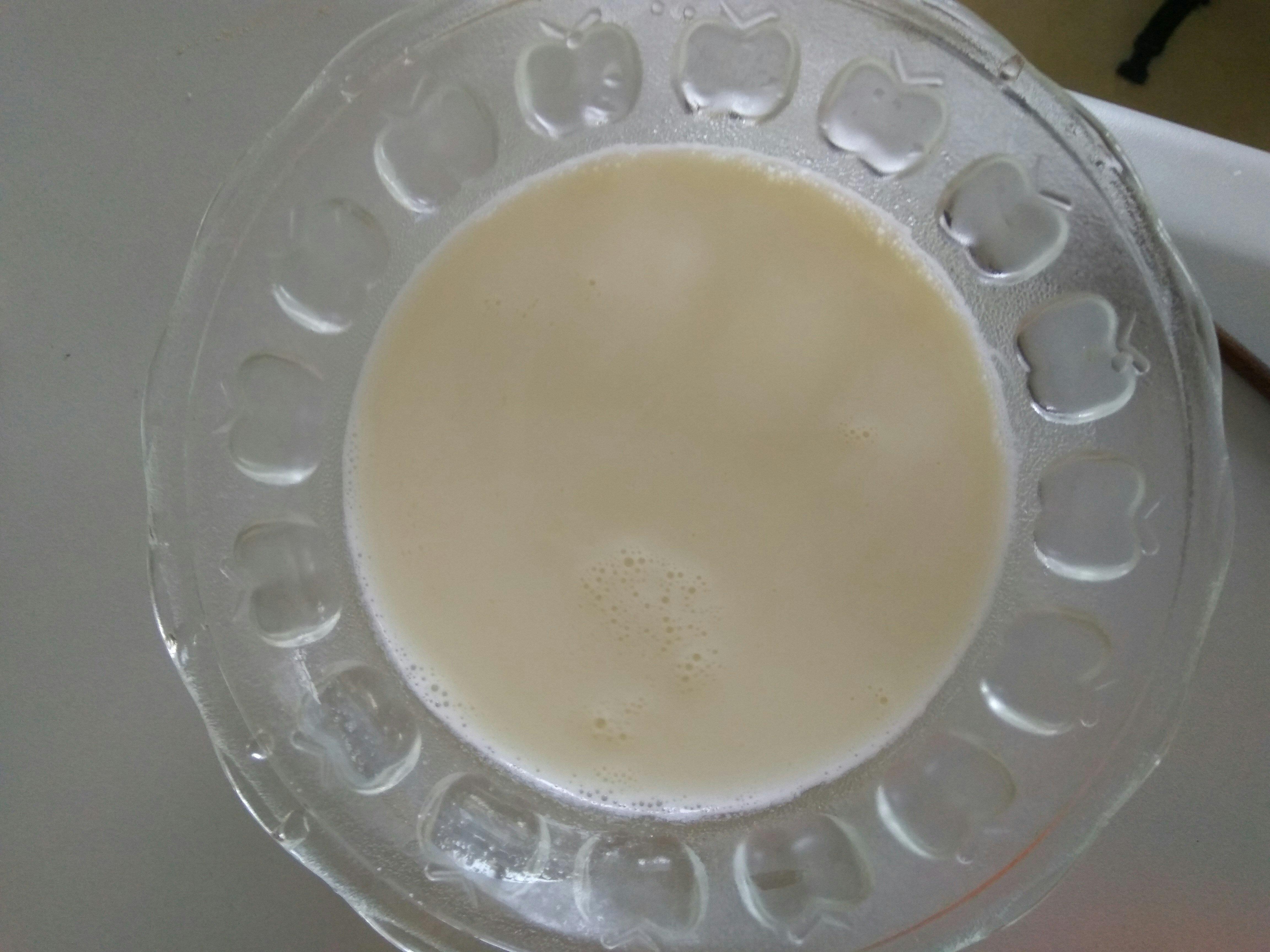 天然果凍，木瓜撞奶的做法 步骤4