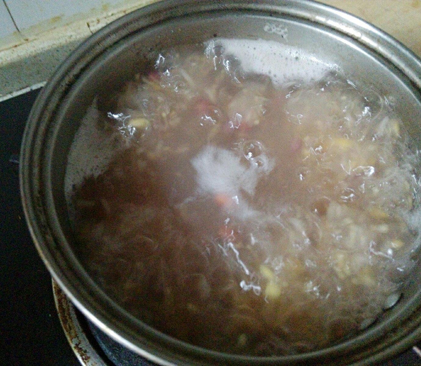 燜燒罐燜出柔滑香濃的營養雜糧豆粥的做法 步骤4