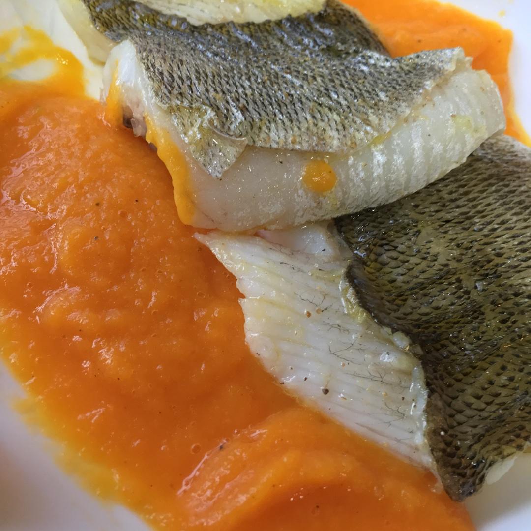 香煎海鱸魚配香芒甜椒醬的做法 步骤8