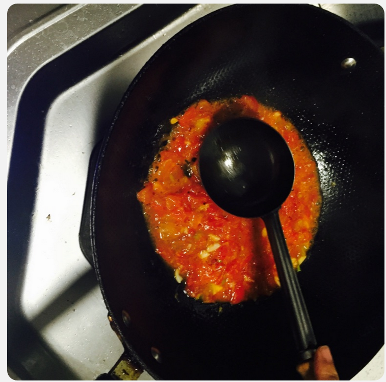 西紅柿雞蛋麪的做法 步骤10