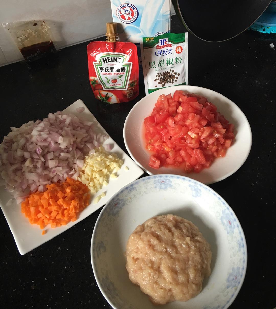 奪命番茄土豆派的做法 步骤1