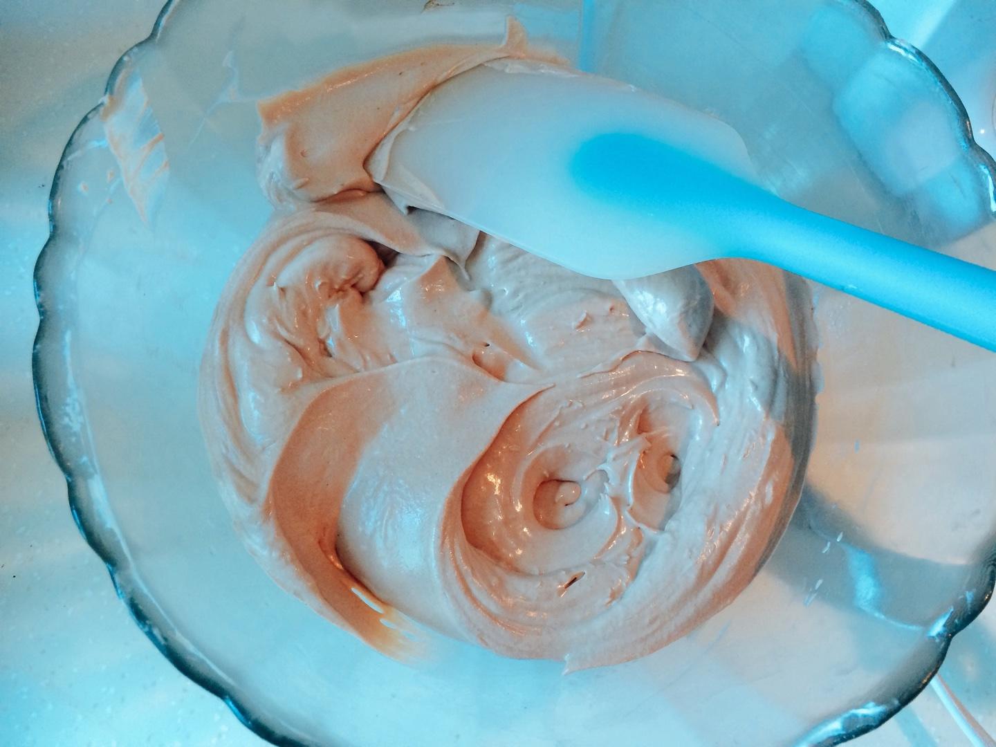 無蛋奶油、摩卡雙味冰淇淋（快手懶人版）的做法 步骤7