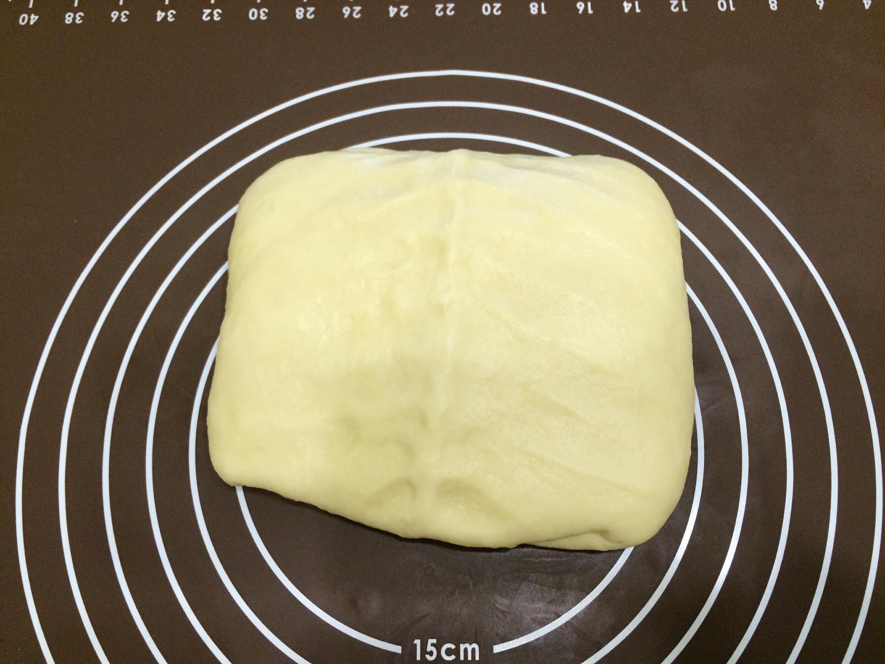 肉鬆沙拉蘑菇包---5℃冷藏發酵的做法 步骤3