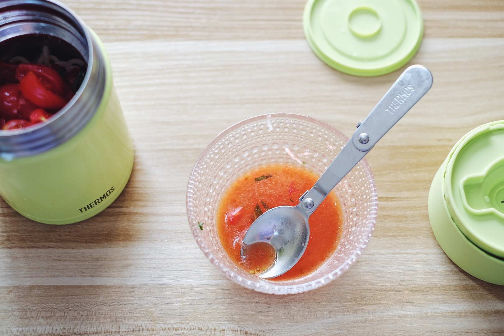 膳魔師燜燒罐之水果番茄夏日涼麪的做法 步骤7
