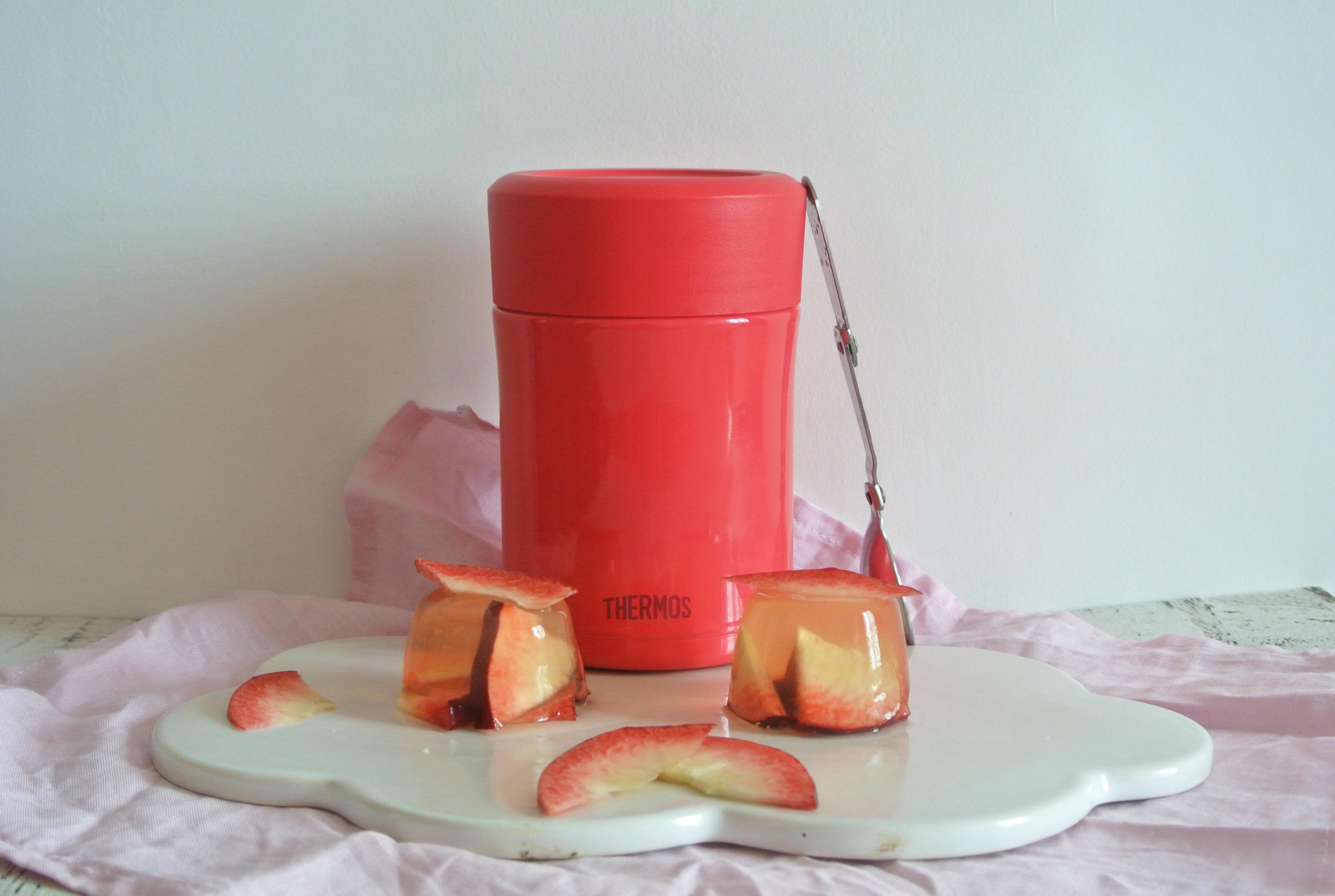 膳魔師魔法燜燒罐——夏日清爽蜜桃果凍的做法 步骤5