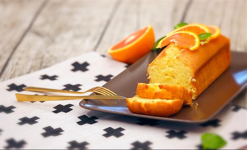 清爽溼潤的血橙磅蛋糕的做法 步骤14