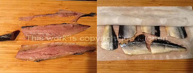 秋刀魚丼的做法 步骤1