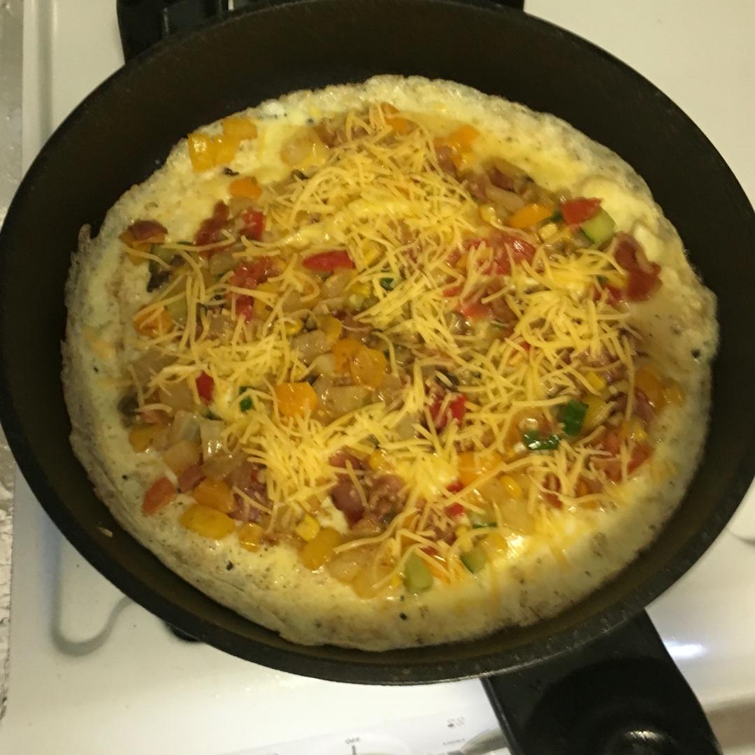 10分鐘美式omelette配香煎土豆塊的做法 步骤5