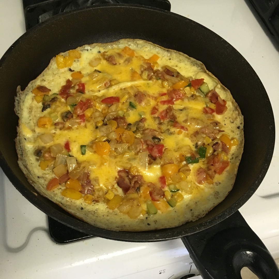10分鐘美式omelette配香煎土豆塊的做法 步骤6