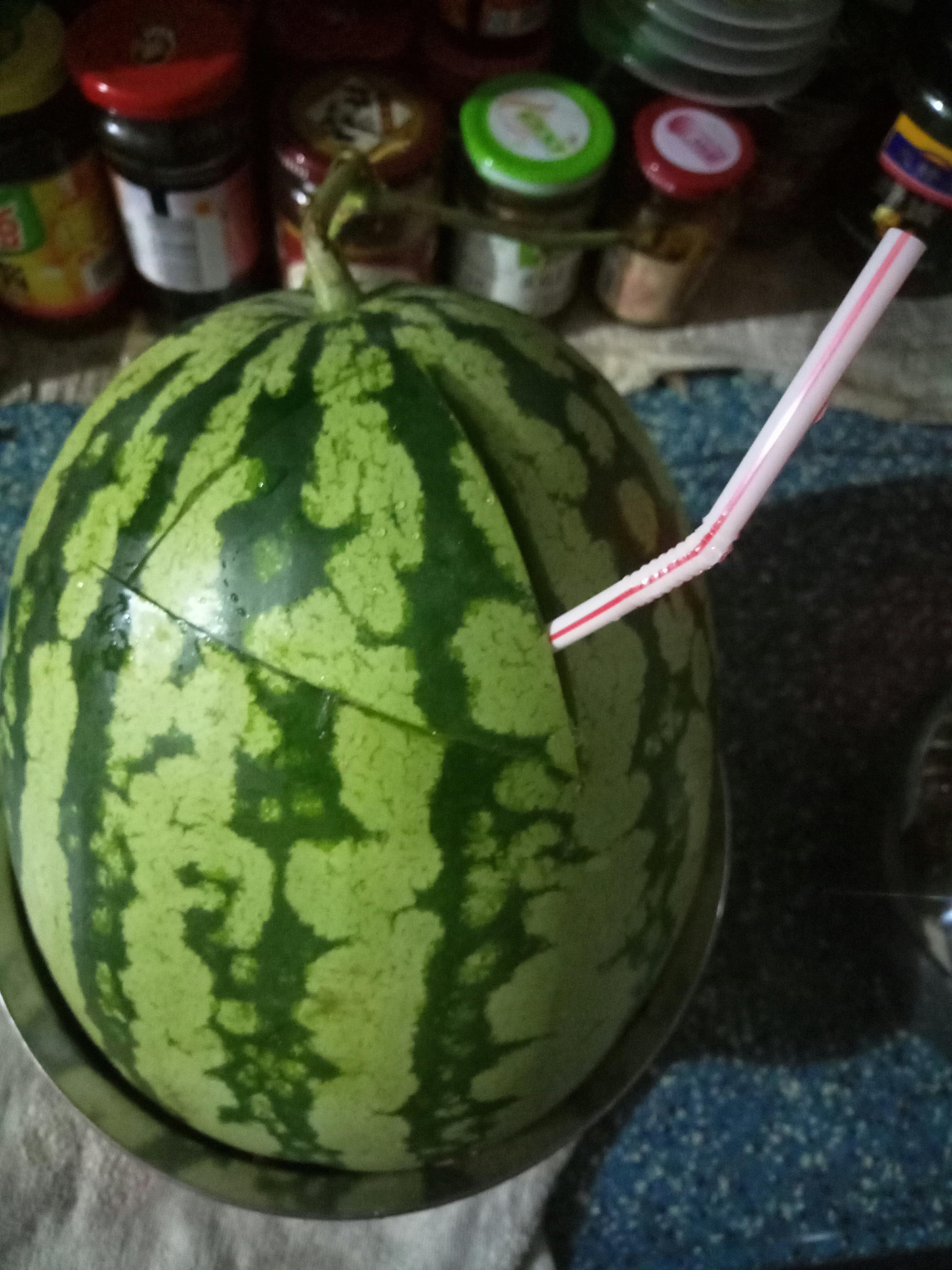 創意清涼西瓜汁的做法 步骤4