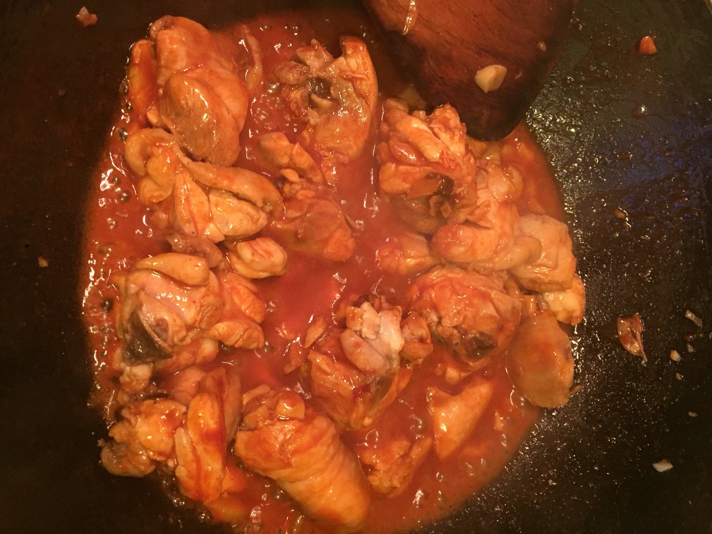 韓式辣醬燜雞肉洋蔥土豆的做法 步骤8