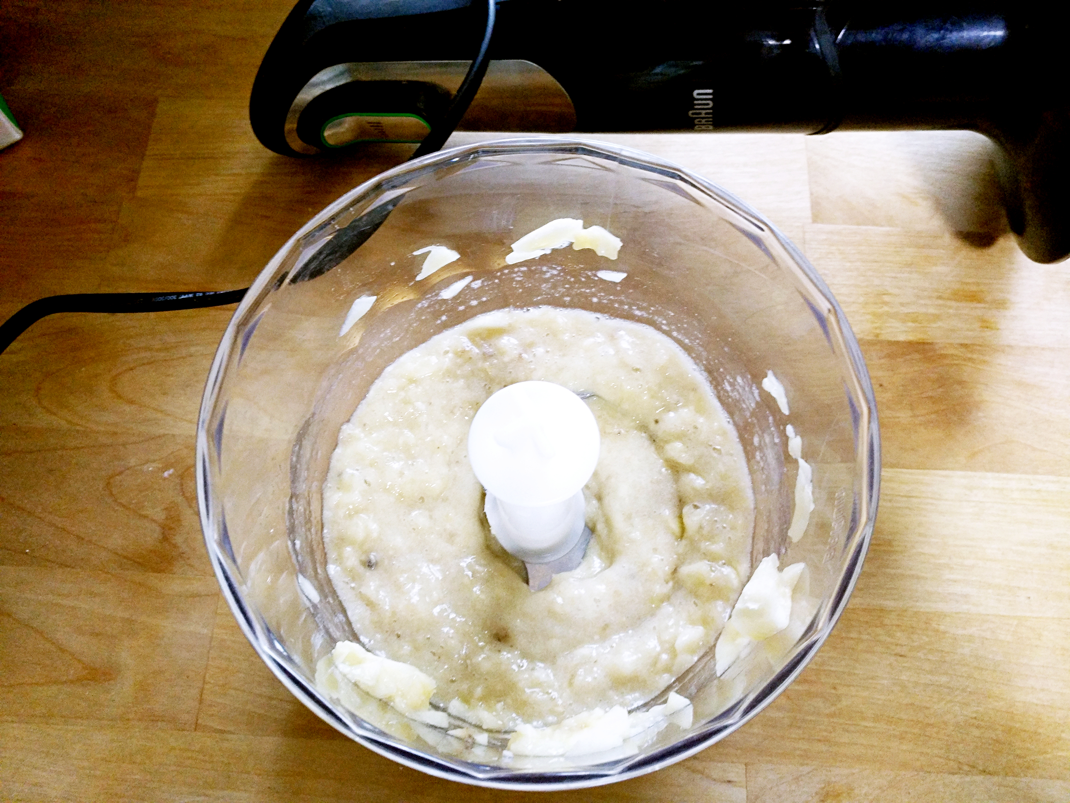 椰香酸奶香蕉鬆餅（無糖低脂酵母版）的做法 步骤5