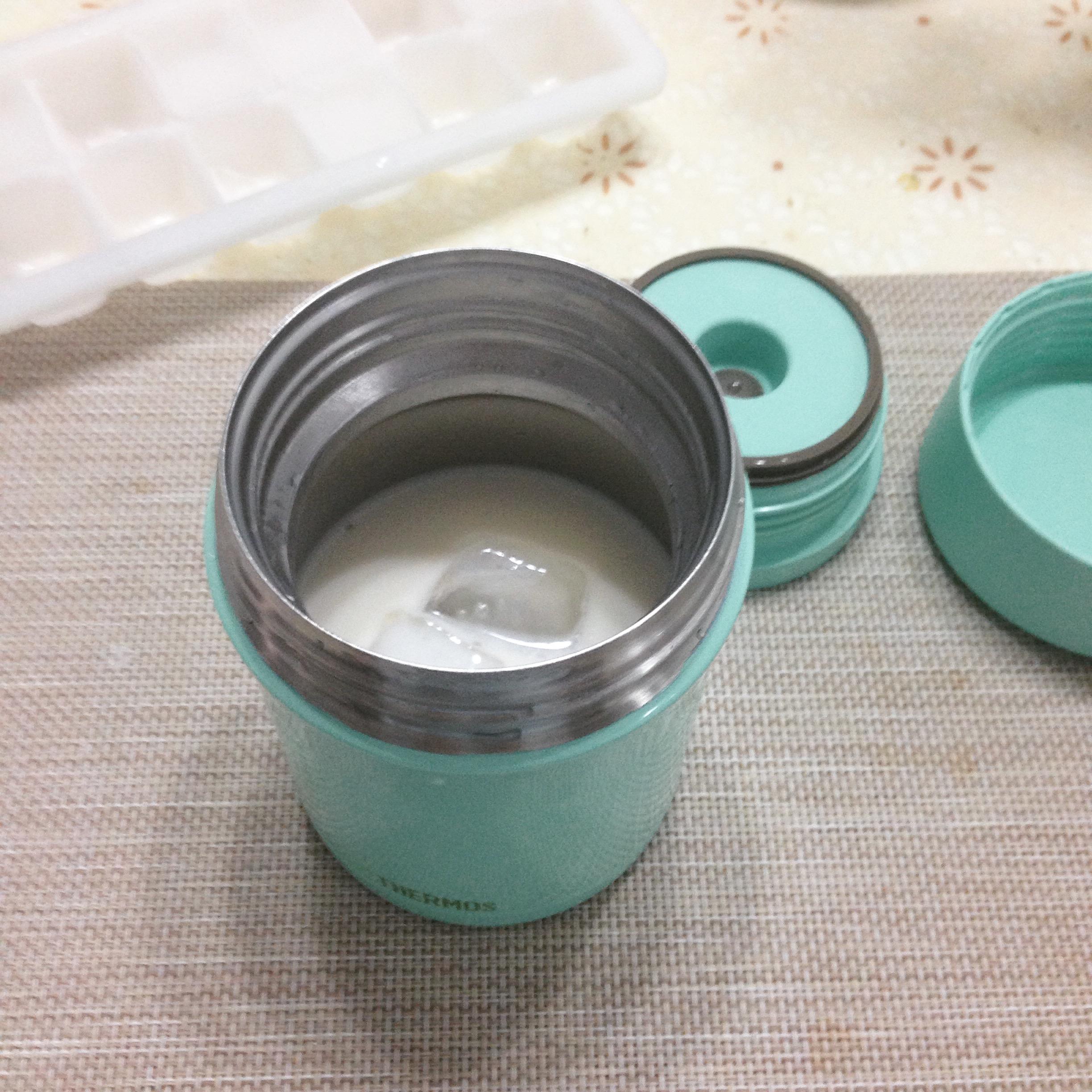 膳魔師魔法燜燒罐——冰鎮牛奶紅豆西米露的做法 步骤7