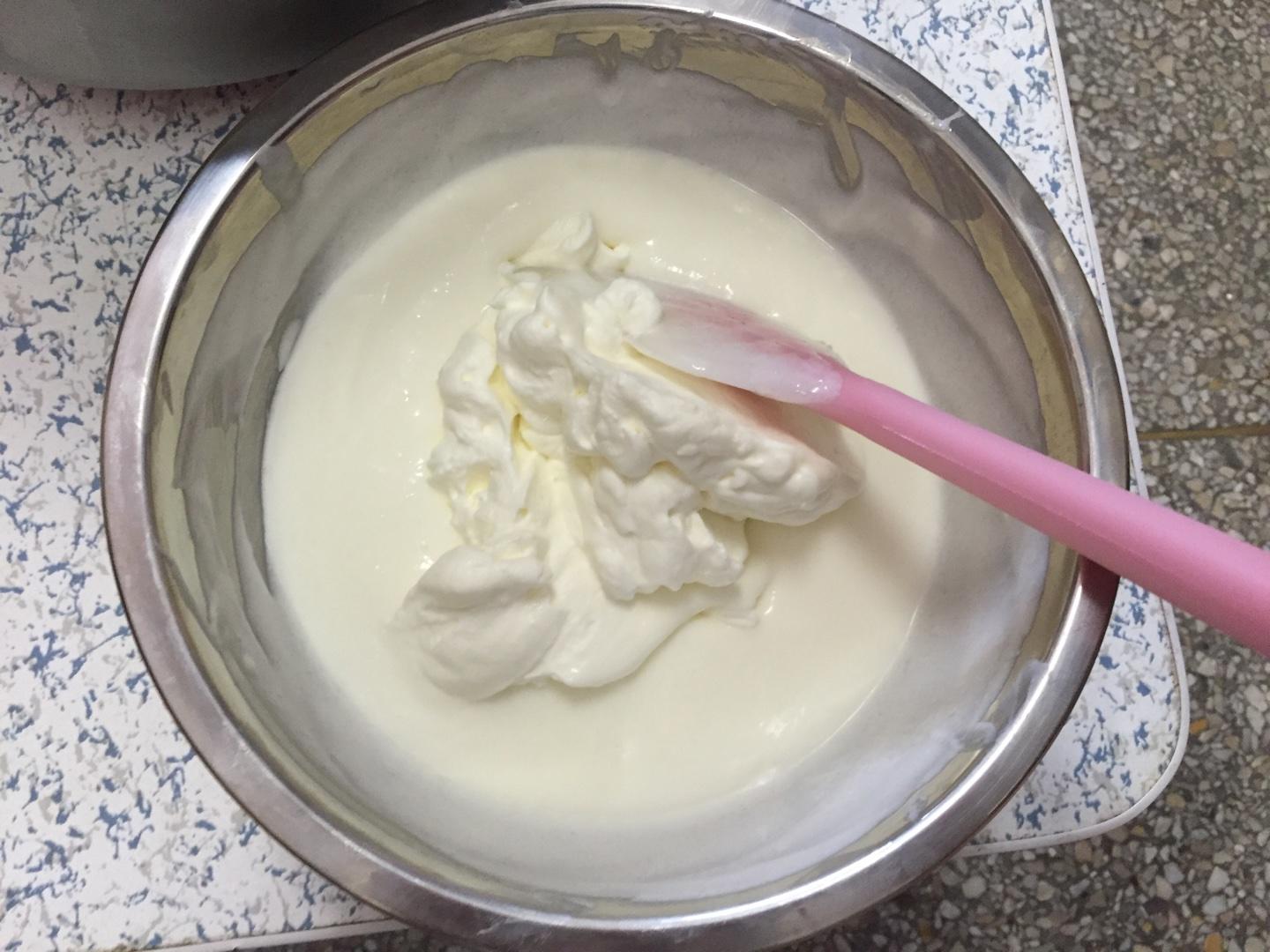 芒果酸奶慕斯（簡單好吃不膩^^7寸）的做法 步骤7