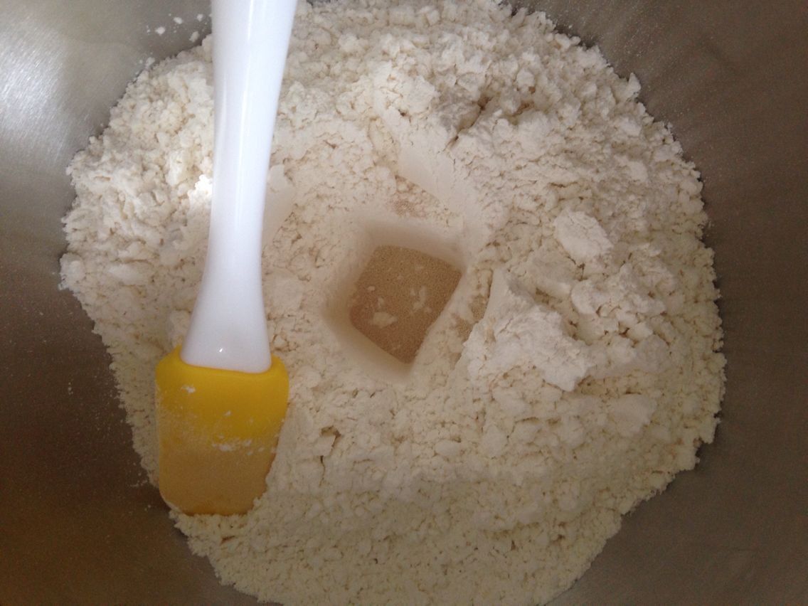 牛奶軟麪包（牧人王雙刀廚師機600克麪粉出膜版）的做法 步骤4