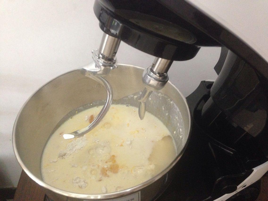 牛奶軟麪包（牧人王雙刀廚師機600克麪粉出膜版）的做法 步骤5