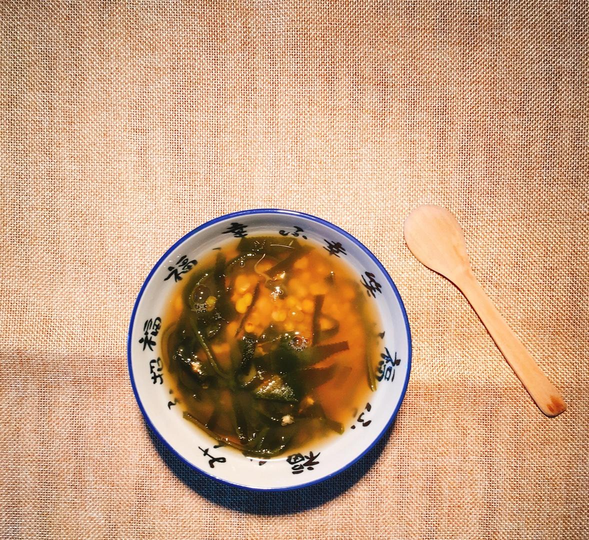 海帶綠豆湯的做法 步骤1