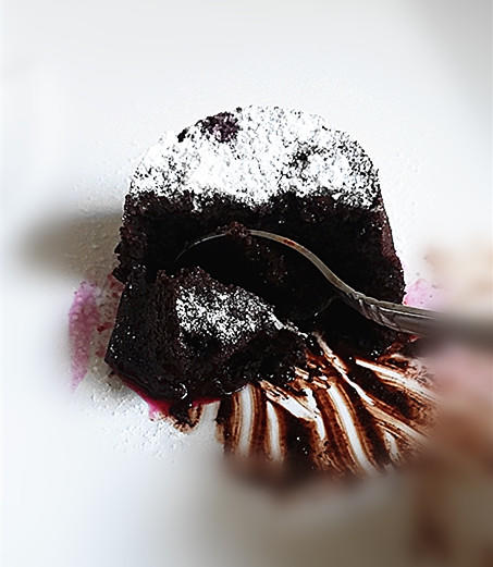 純素巧克力熔岩蛋糕 Vegan Chocolate Lava Cake的做法 步骤6