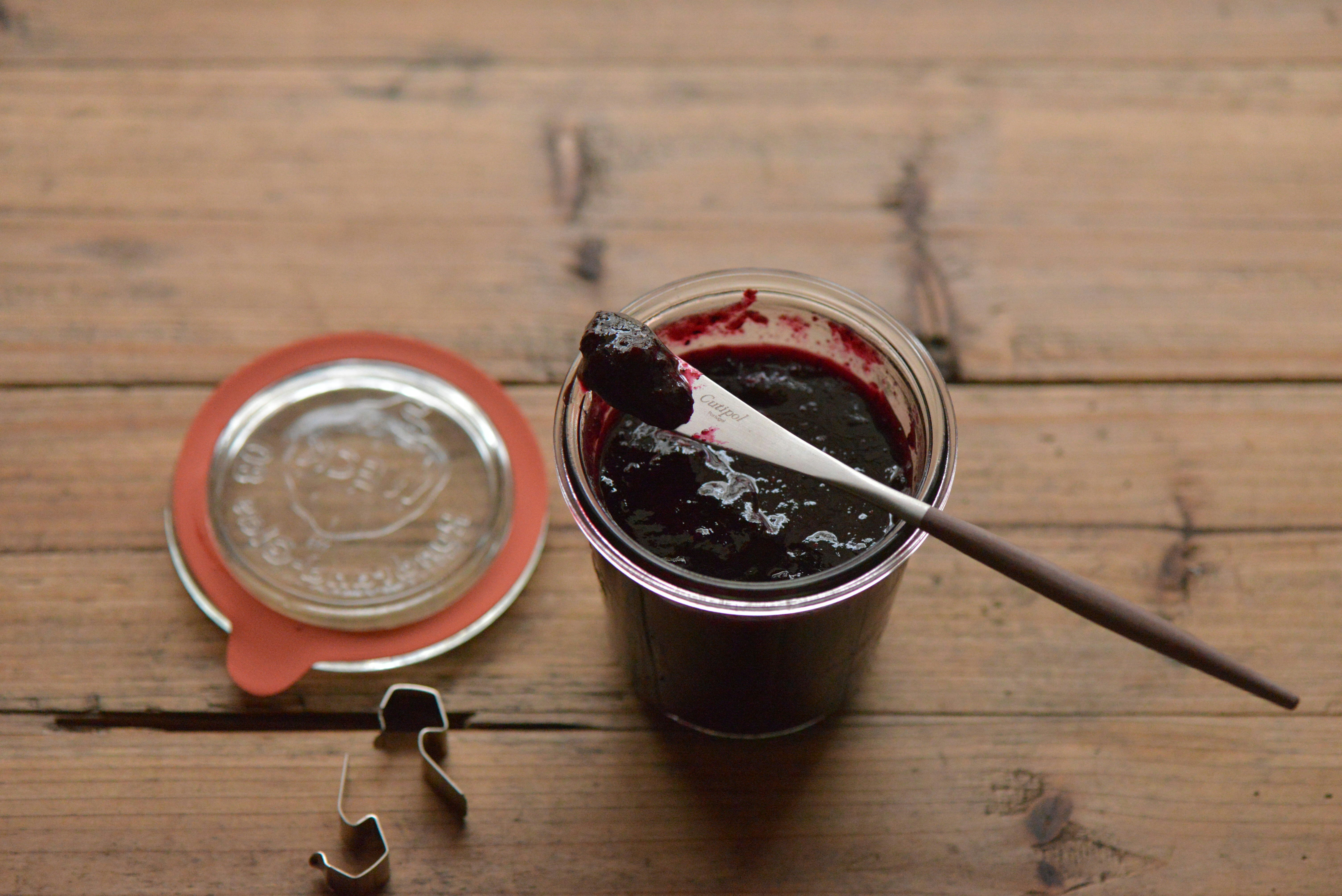 膳魔師魔法燜燒罐の藍莓酸奶慕斯的做法 步骤2