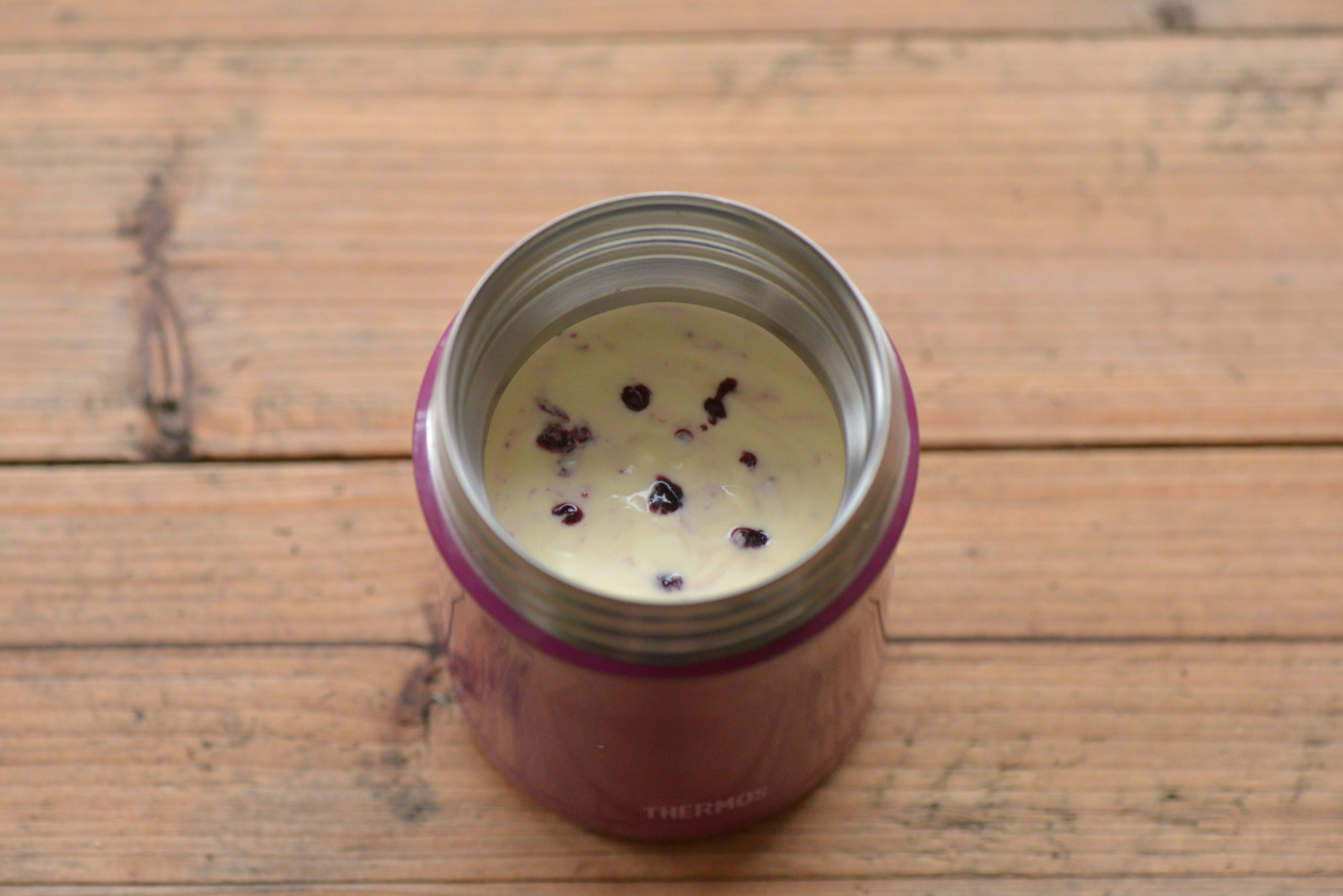 膳魔師魔法燜燒罐の藍莓酸奶慕斯的做法 步骤17