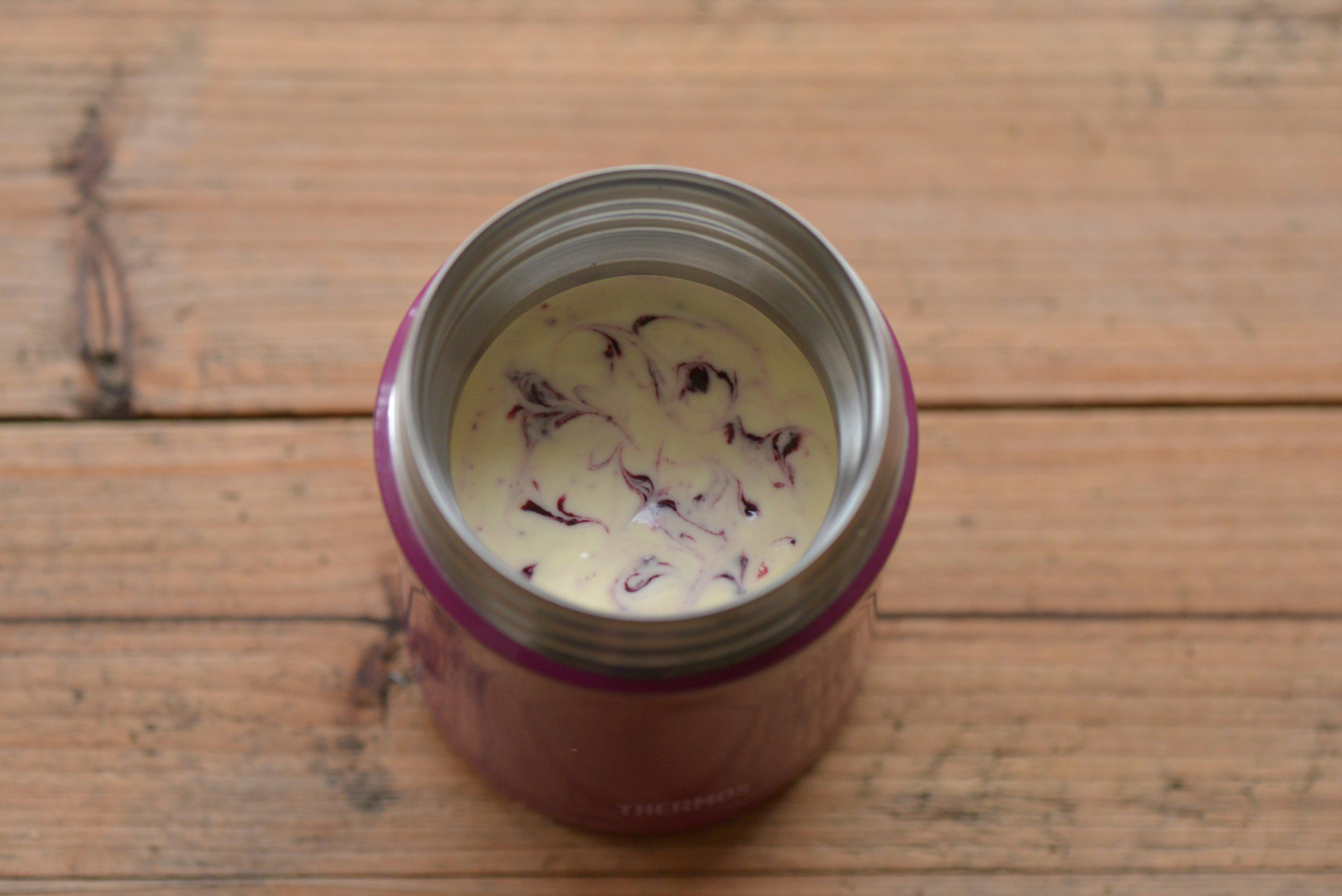 膳魔師魔法燜燒罐の藍莓酸奶慕斯的做法 步骤18