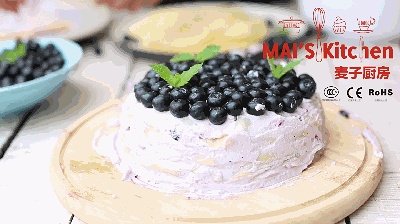 季節的美好 | 藍莓千層蛋糕的做法 步骤11