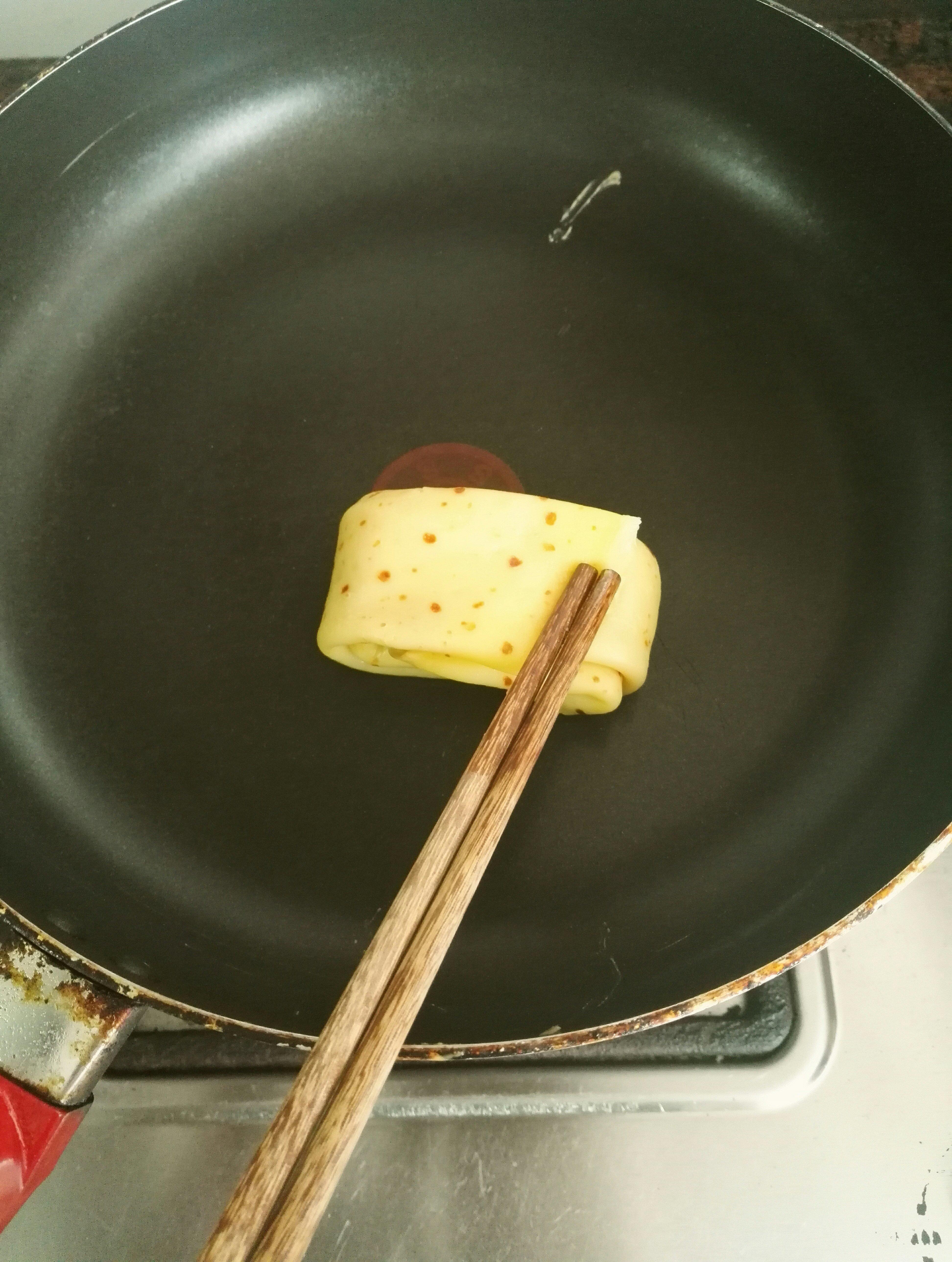 消滅多餘可麗餅——花生醬風味早餐的做法 步骤5
