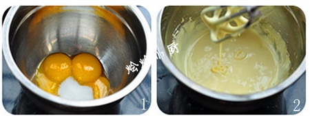 空氣炸鍋版法式海綿蛋糕的做法 步骤1