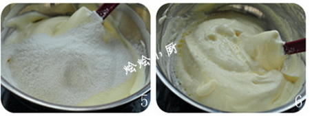 空氣炸鍋版法式海綿蛋糕的做法 步骤3