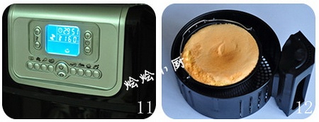 空氣炸鍋版法式海綿蛋糕的做法 步骤6