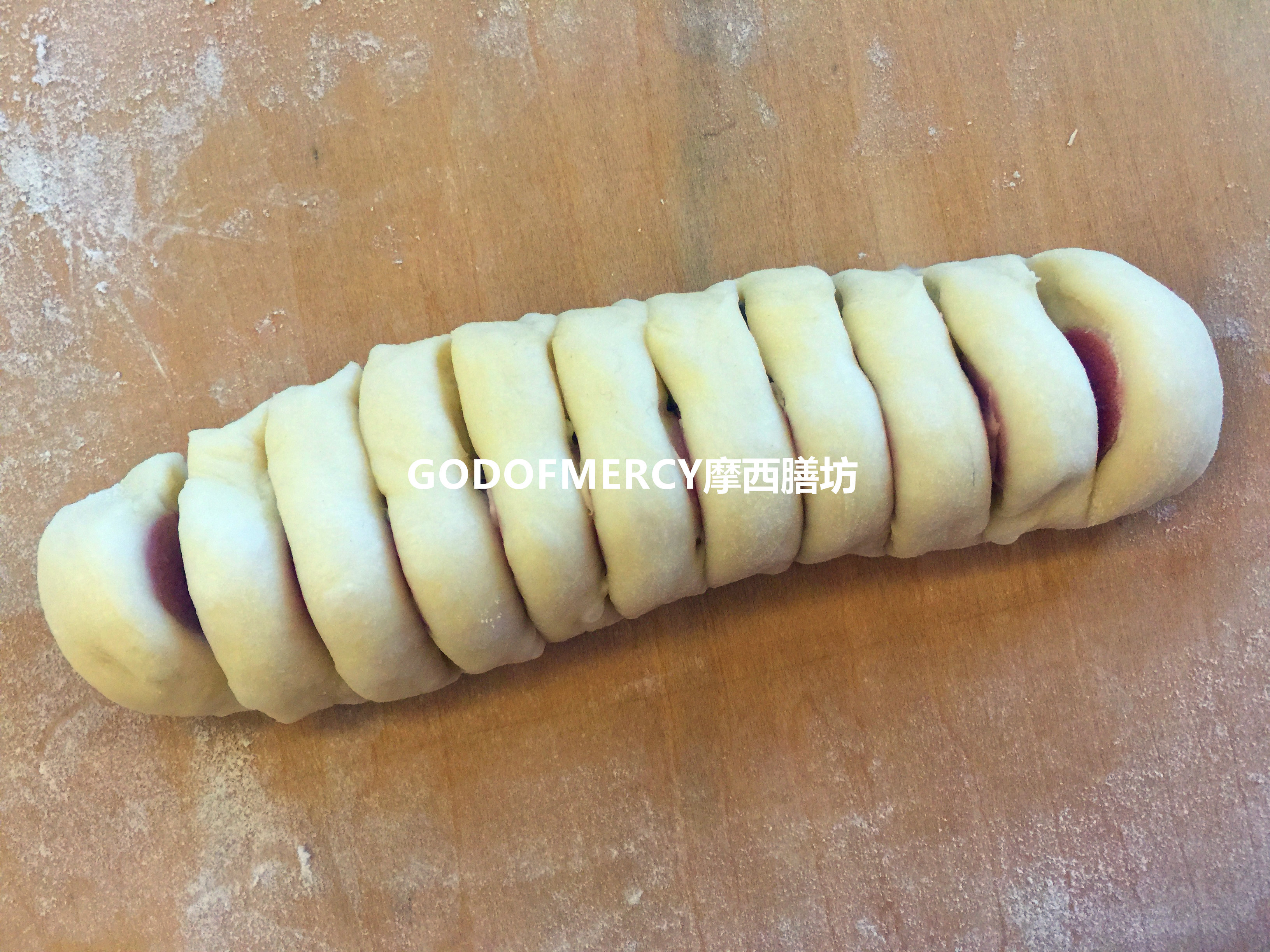 用速度與激情快速做出簡單美味的火腿腸麪包的做法 步骤14