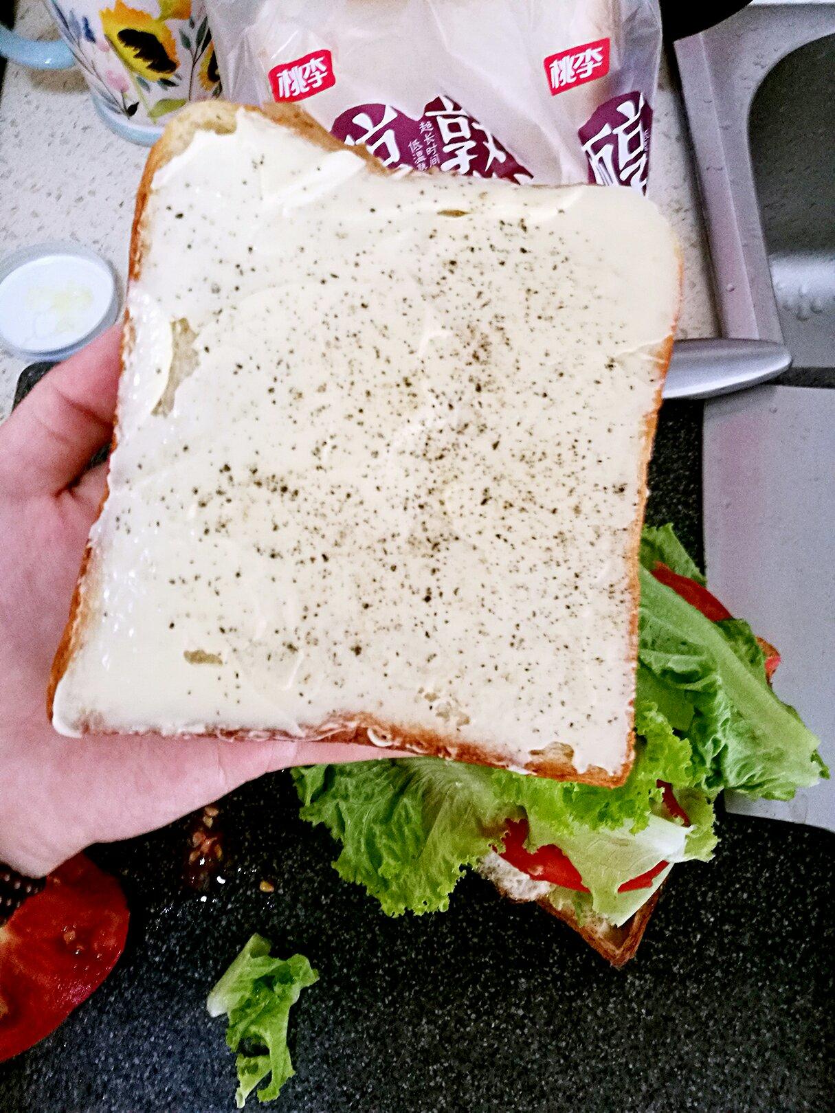 教你做超好吃的暖胃三明治的做法 步骤7
