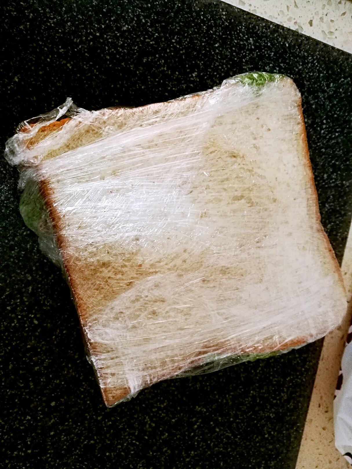 教你做超好吃的暖胃三明治的做法 步骤9