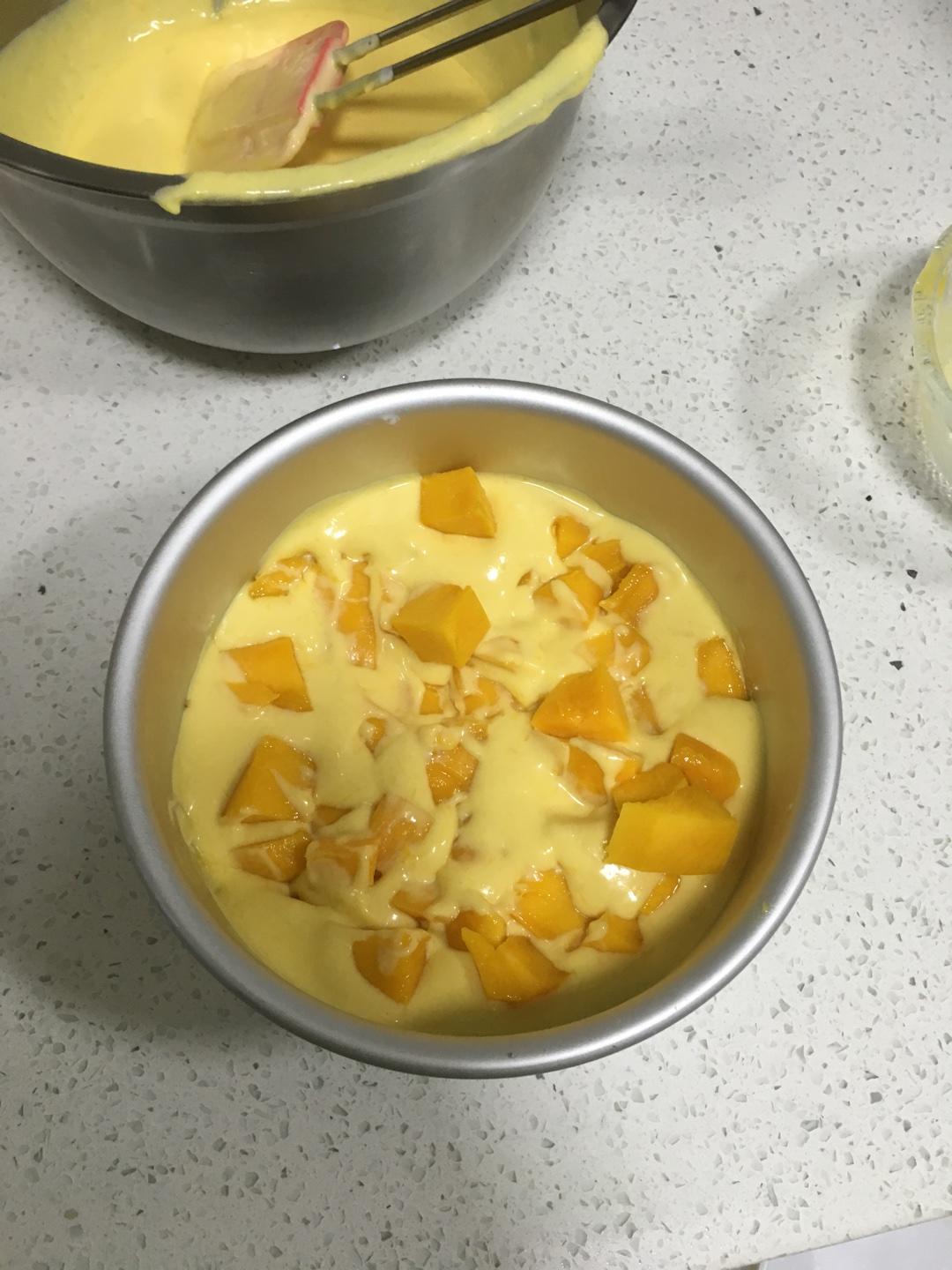 芒果乳酪慕斯的做法 步骤10