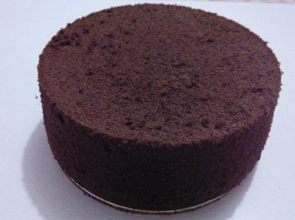 摩卡巧克力戚風蛋糕的做法 步骤5