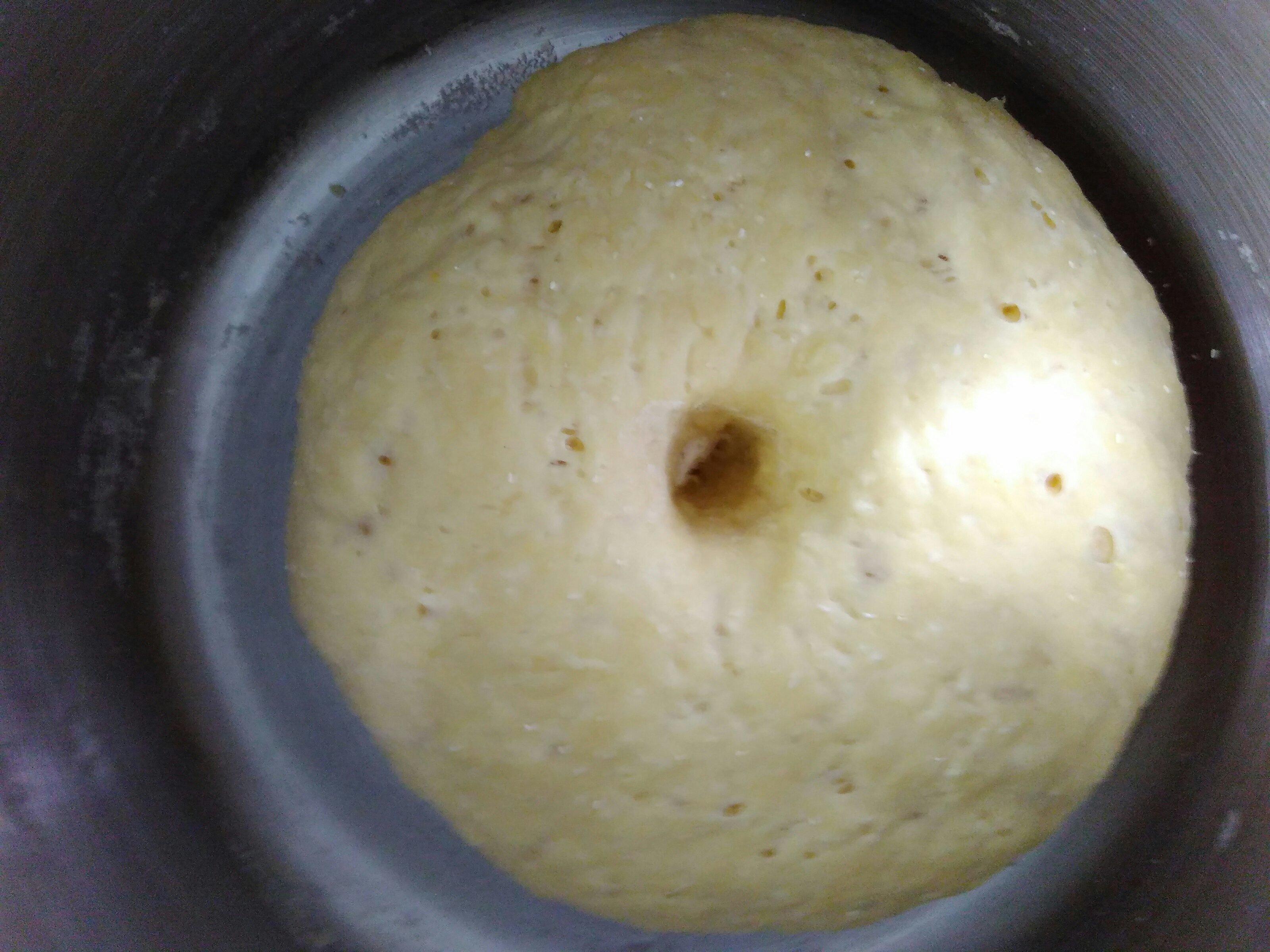 手揉版鮮榨玉米汁饅頭的做法 步骤7