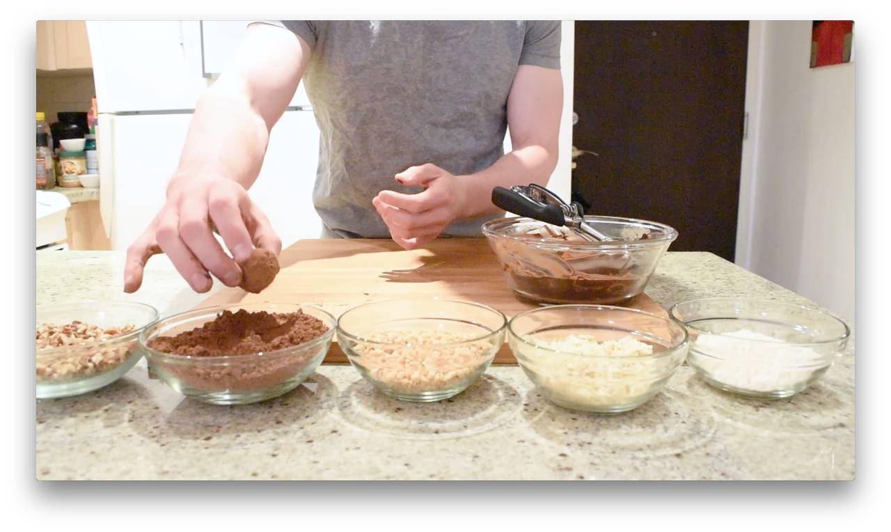 松露巧克力 Chocolate Truffles｜約翰的小廚房的做法 步骤9